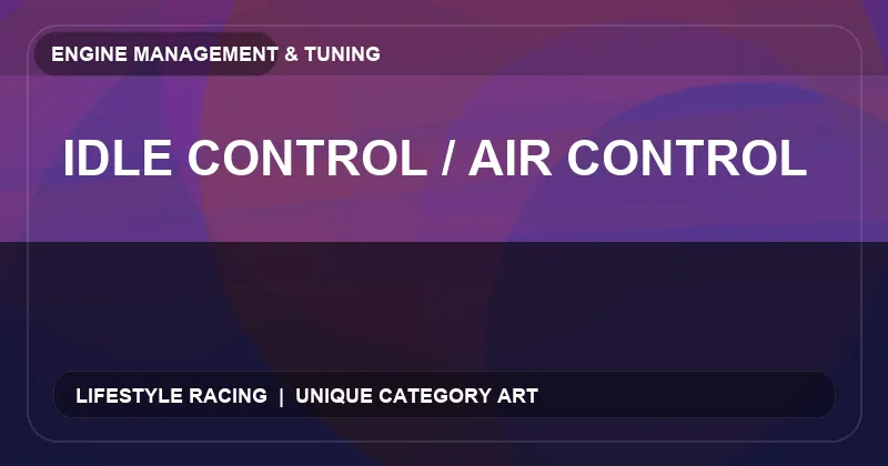 Idle Control / Air Control